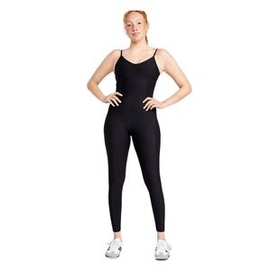 OLD NAVY Black Jack PowerSoft 7/8 Cami Bodysuit M Tall NWT
